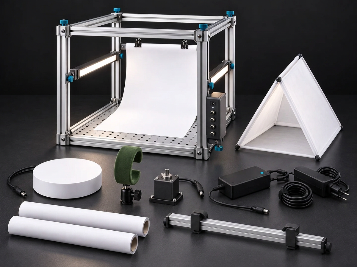 Motion kit with Core brain box mounted on the right side of the frame