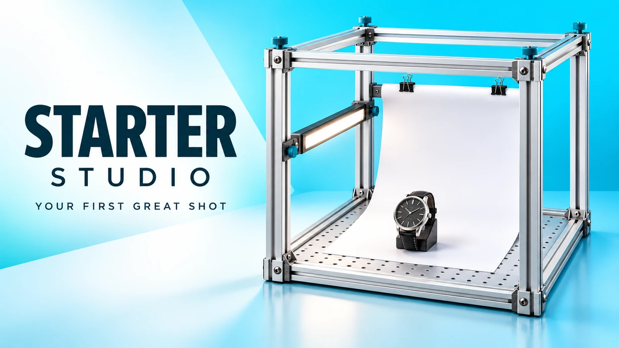 STARTER STUDIO promotional cover — your first great shot
